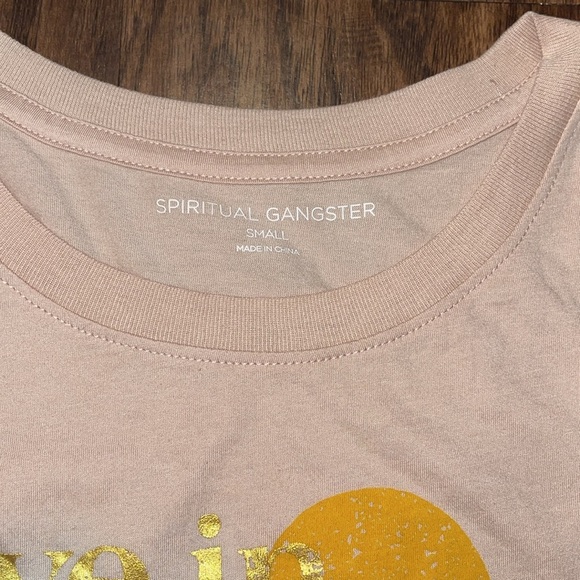 NWT Spiritual Gangster Live in Gratitude Essential Tank Small - Picture 7 of 10
